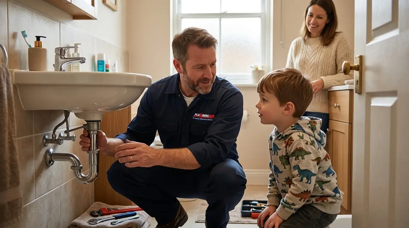 Licensed plumber at work in Maywood, IL